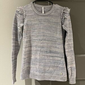 Southern Tide Light Blue & Gray Knit Sweater XS